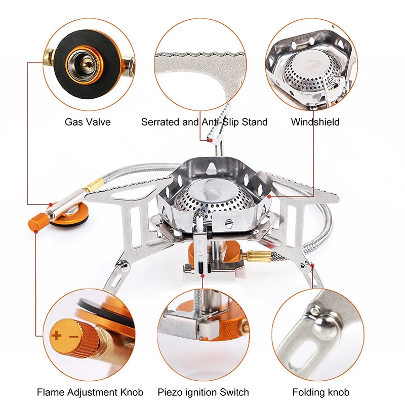 Outdoor Camping Butane Gas Stove