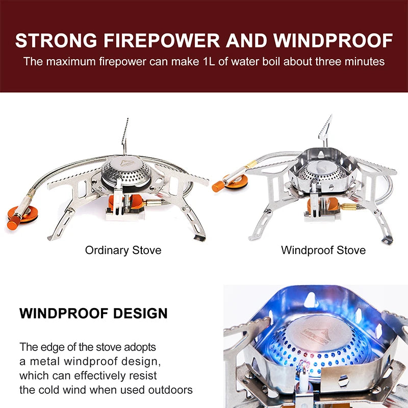 Outdoor Camping Butane Gas Stove