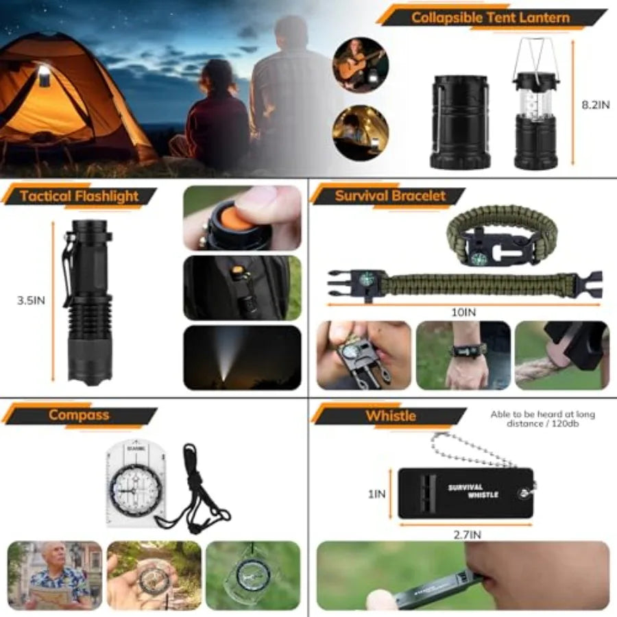 250pcs Survival Kit