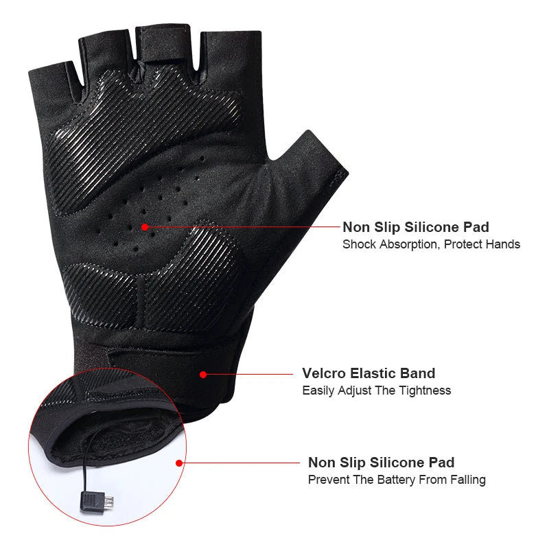 Led Gloves Mountain Hiking Cycling Fishing Outdoor Night
