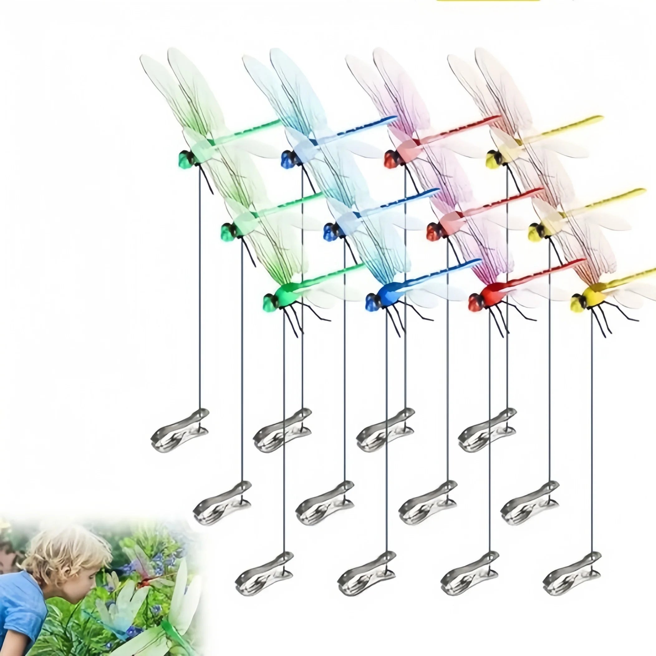 Dragonfly Clips qty 12