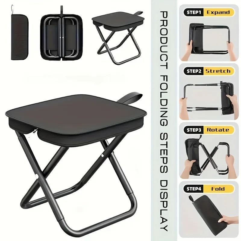 Portable folding chair