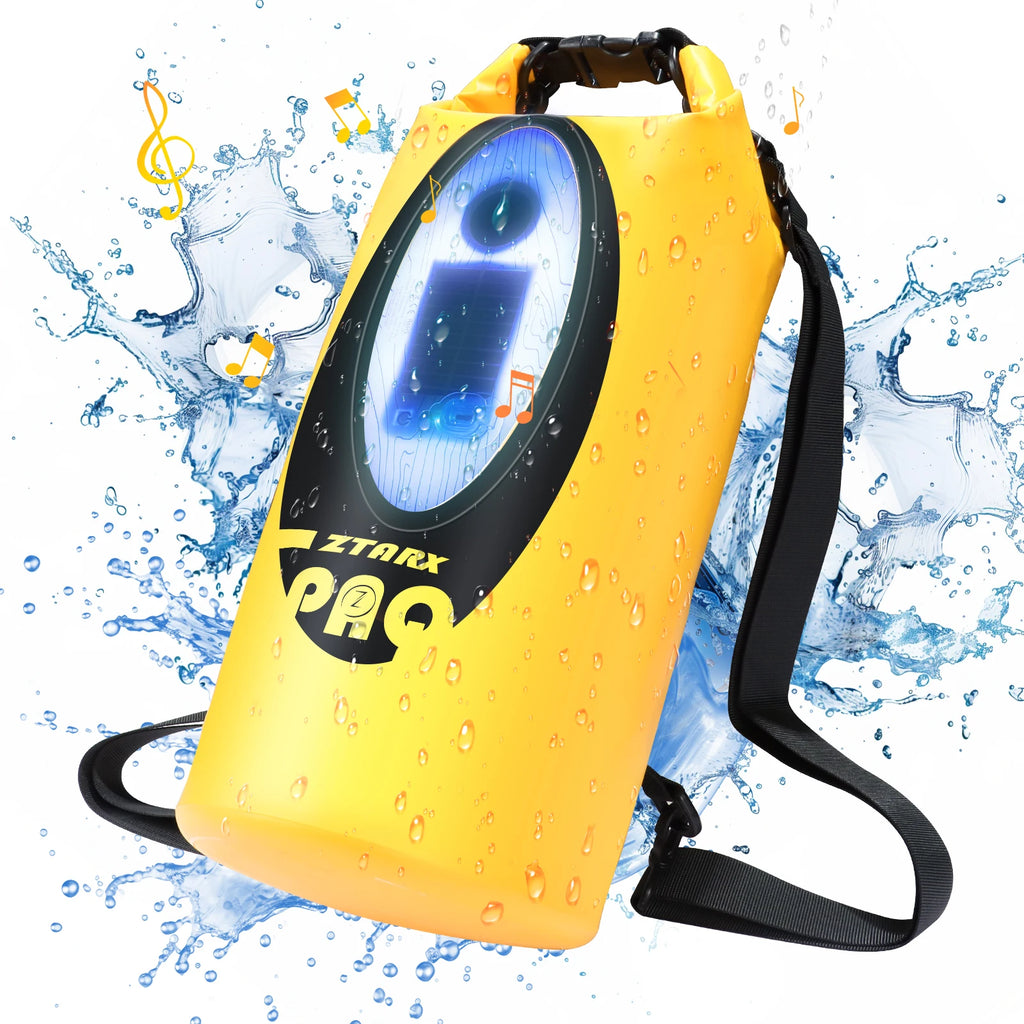 Solar/Battery Powered Waterproof Hiking Camping Backpack/Dry Bag