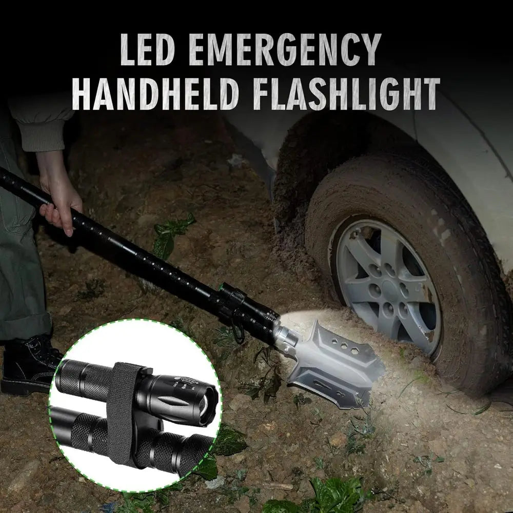 Outdoor Survival Shovel and Axe Kit