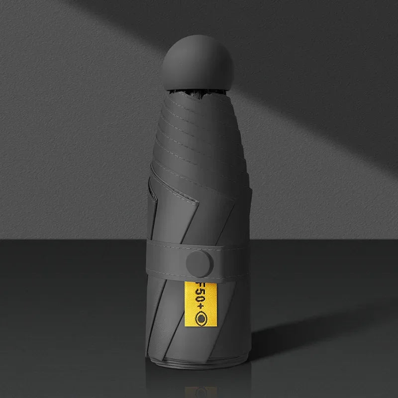 Compact Travel Mini Umbrella Uv Protection Capsule