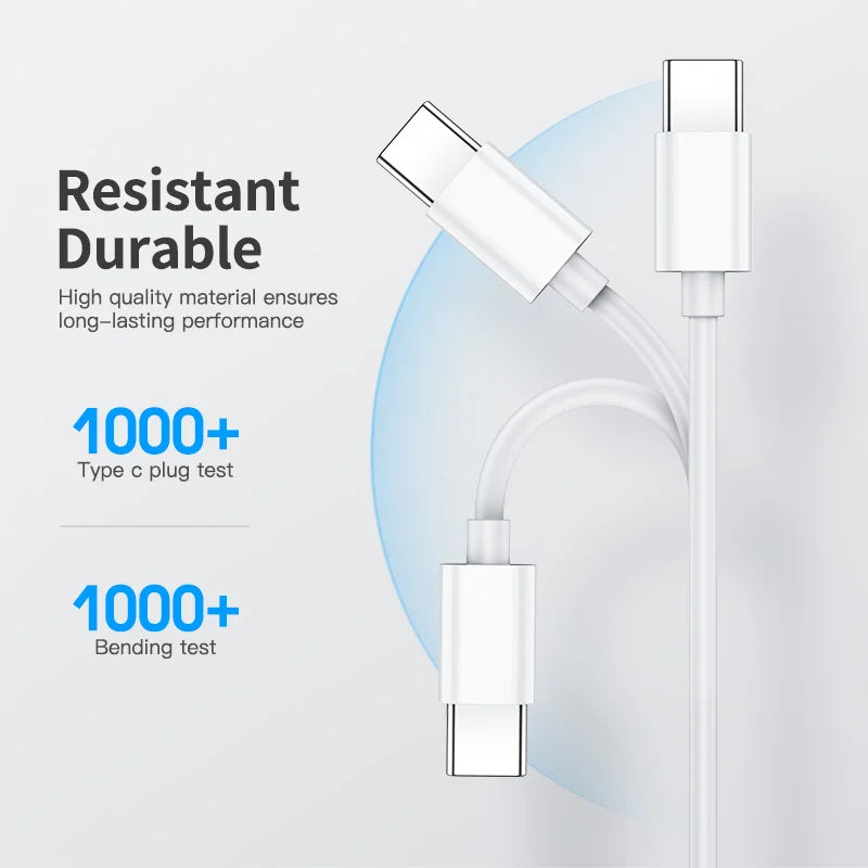 100W USB-C to USB-C Fast Charging Cable