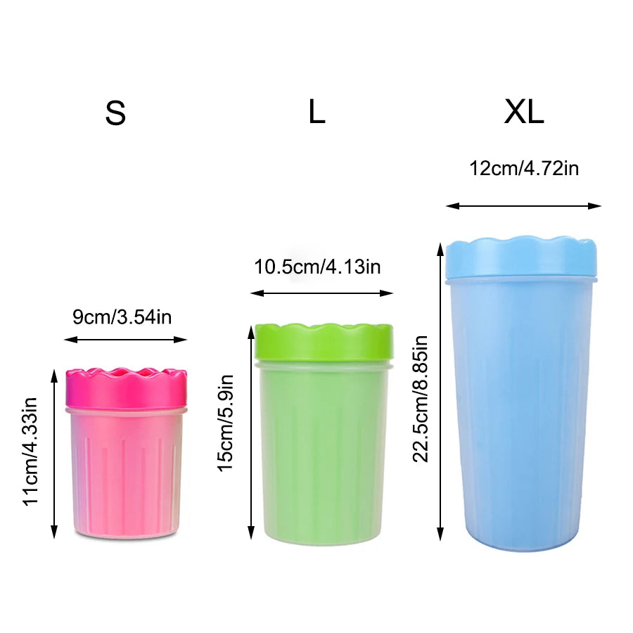 1Pc Pet Plastic Foot Wash Cup
