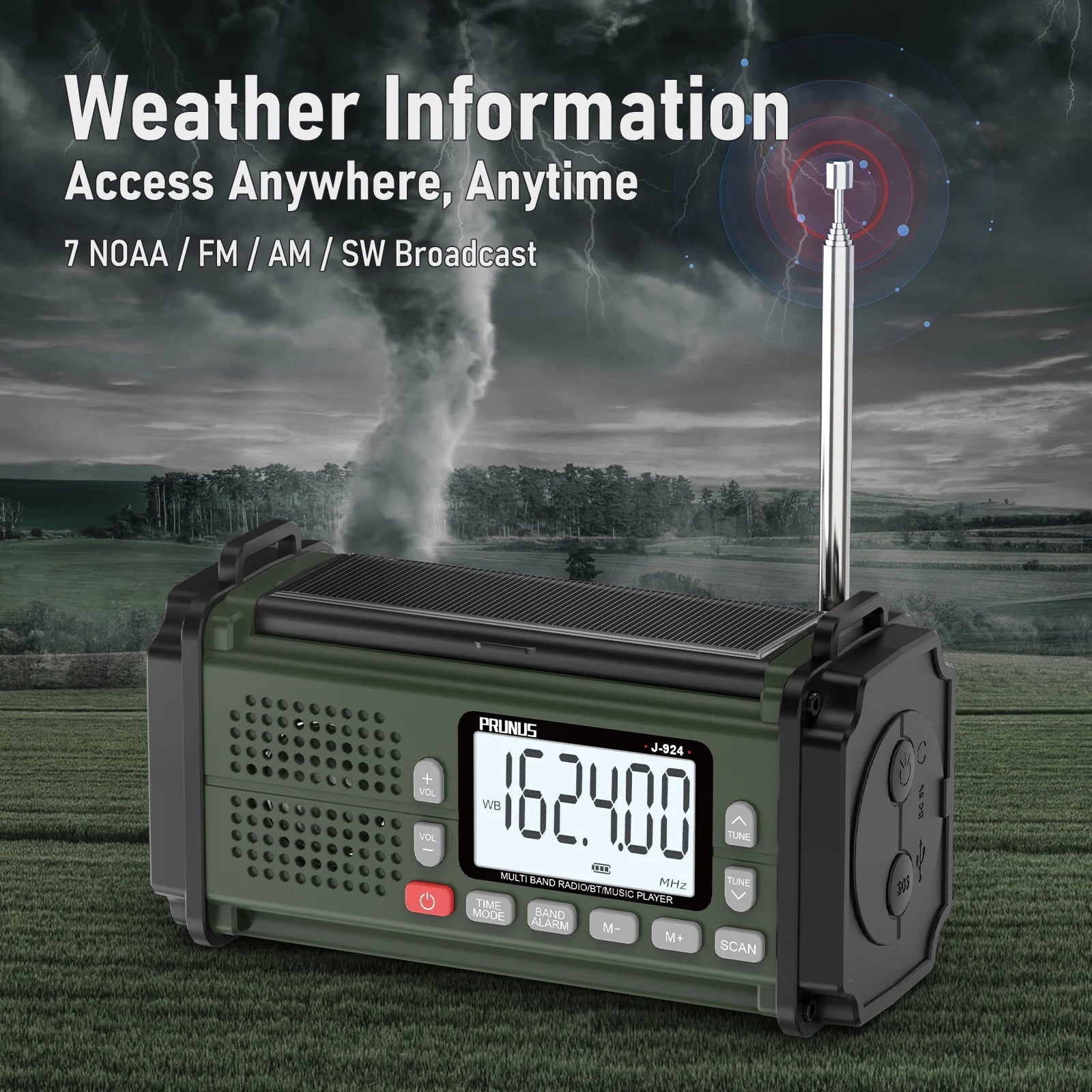 Hand Crank Emergency Radio