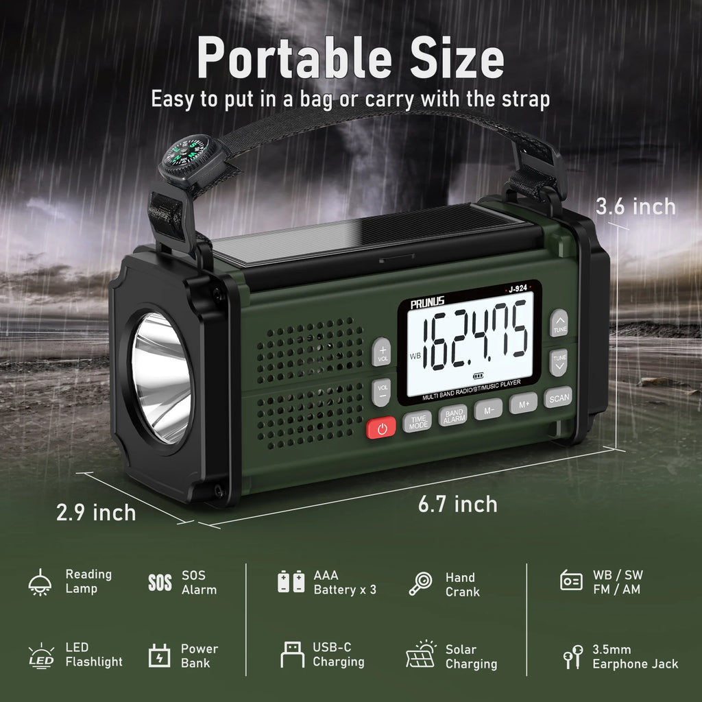 Hand Crank Emergency Radio