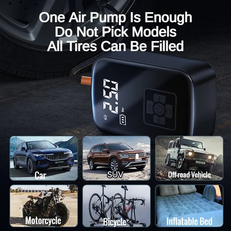 Car Air Pump Air Compressor 12V 150PSI