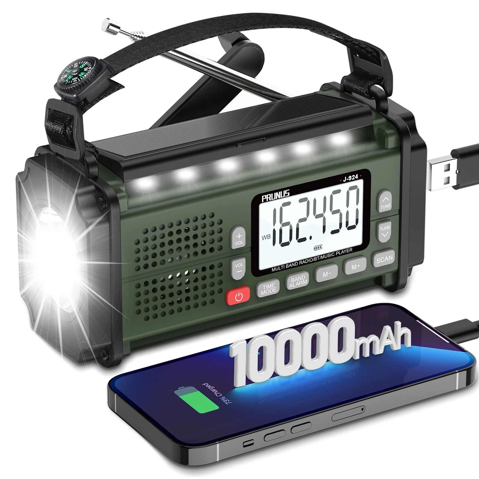 Hand Crank Emergency Radio