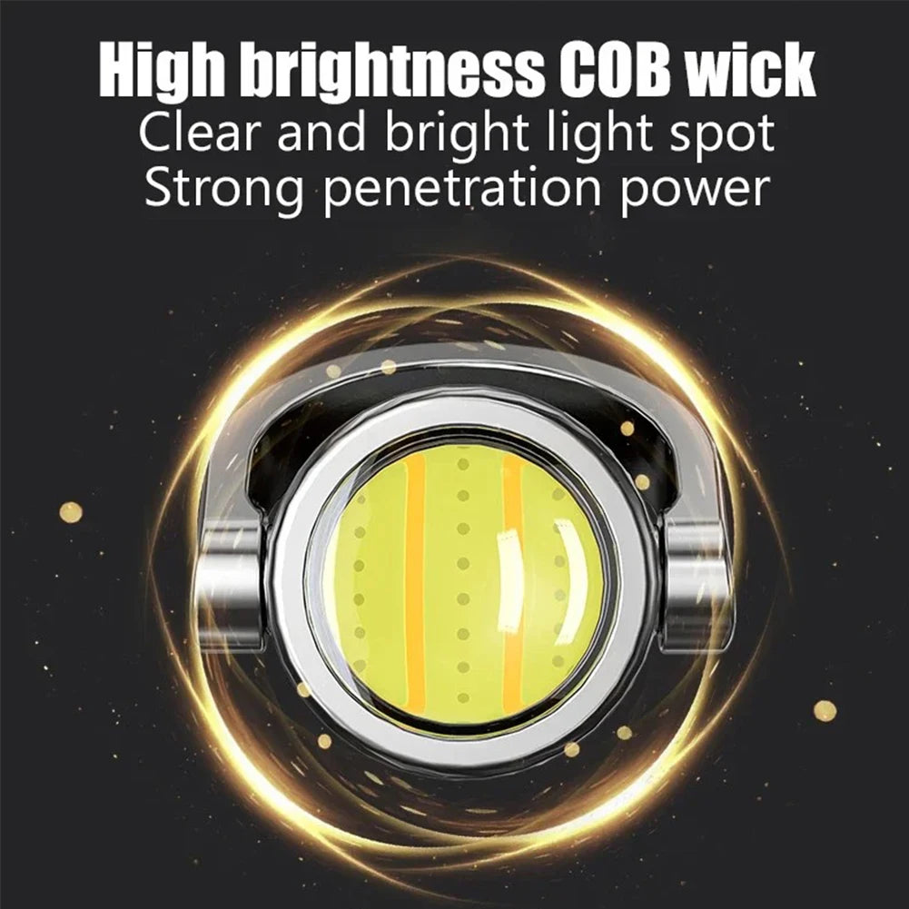 LED Keychain Pocket Flashlight USB Rechargeable
