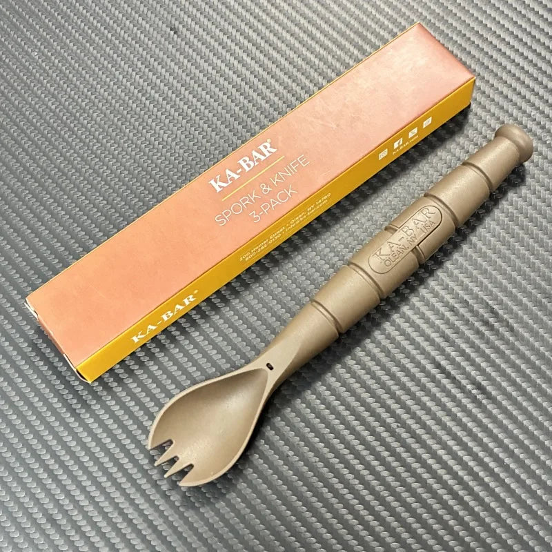 Camping Fork Spoon Knife Combo
