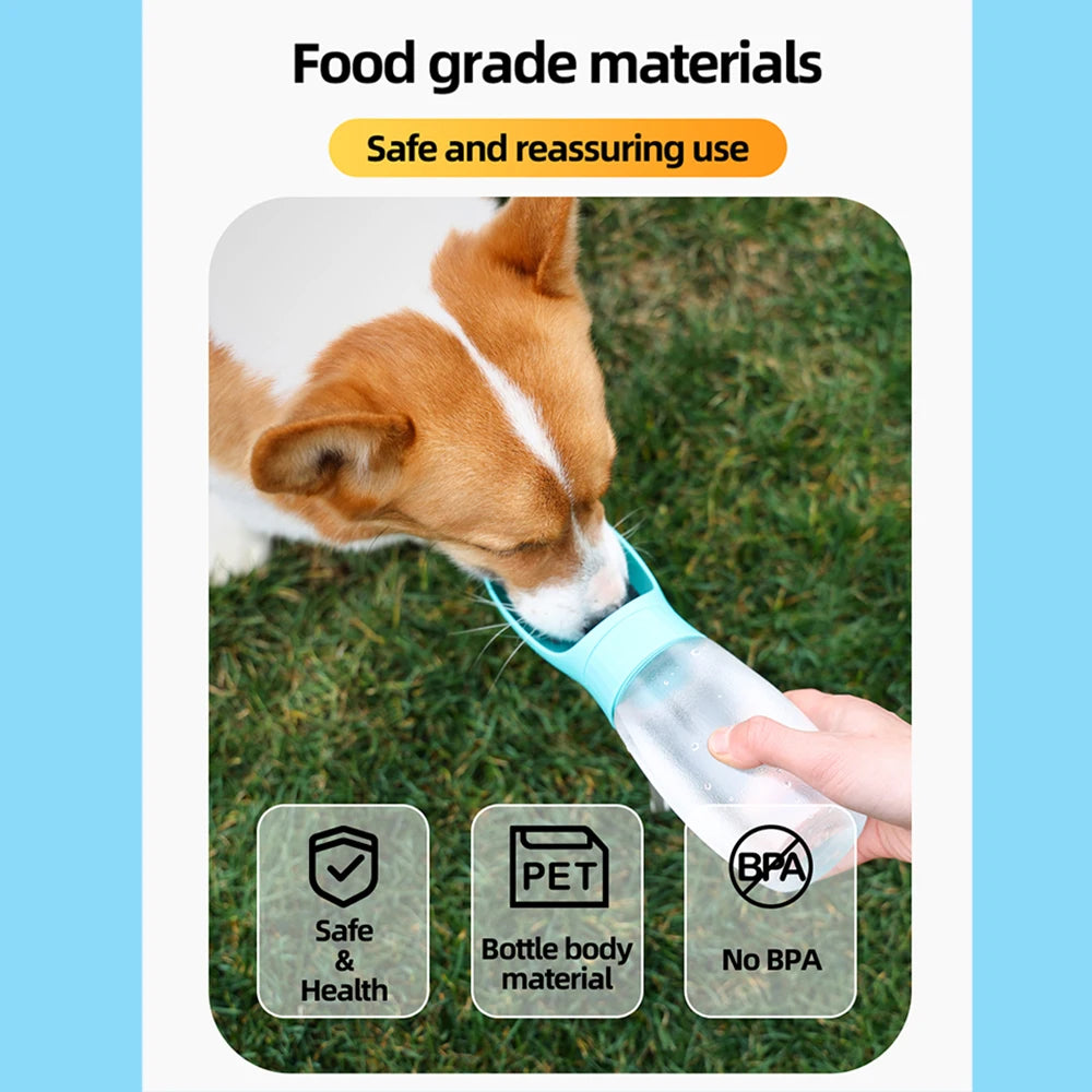 300/500 ml Portable Dog Water Bottle