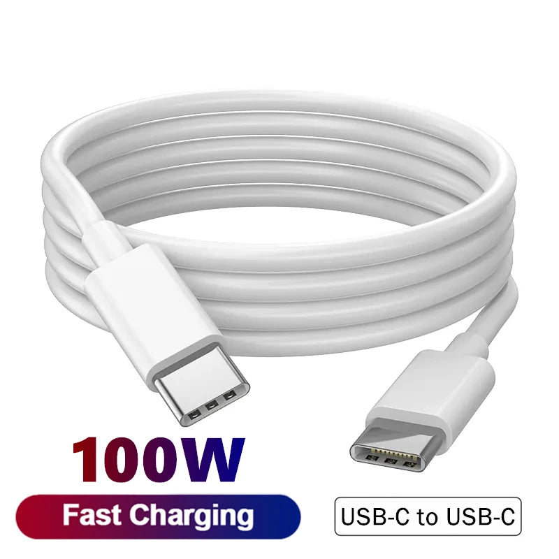100W USB-C to USB-C Fast Charging Cable