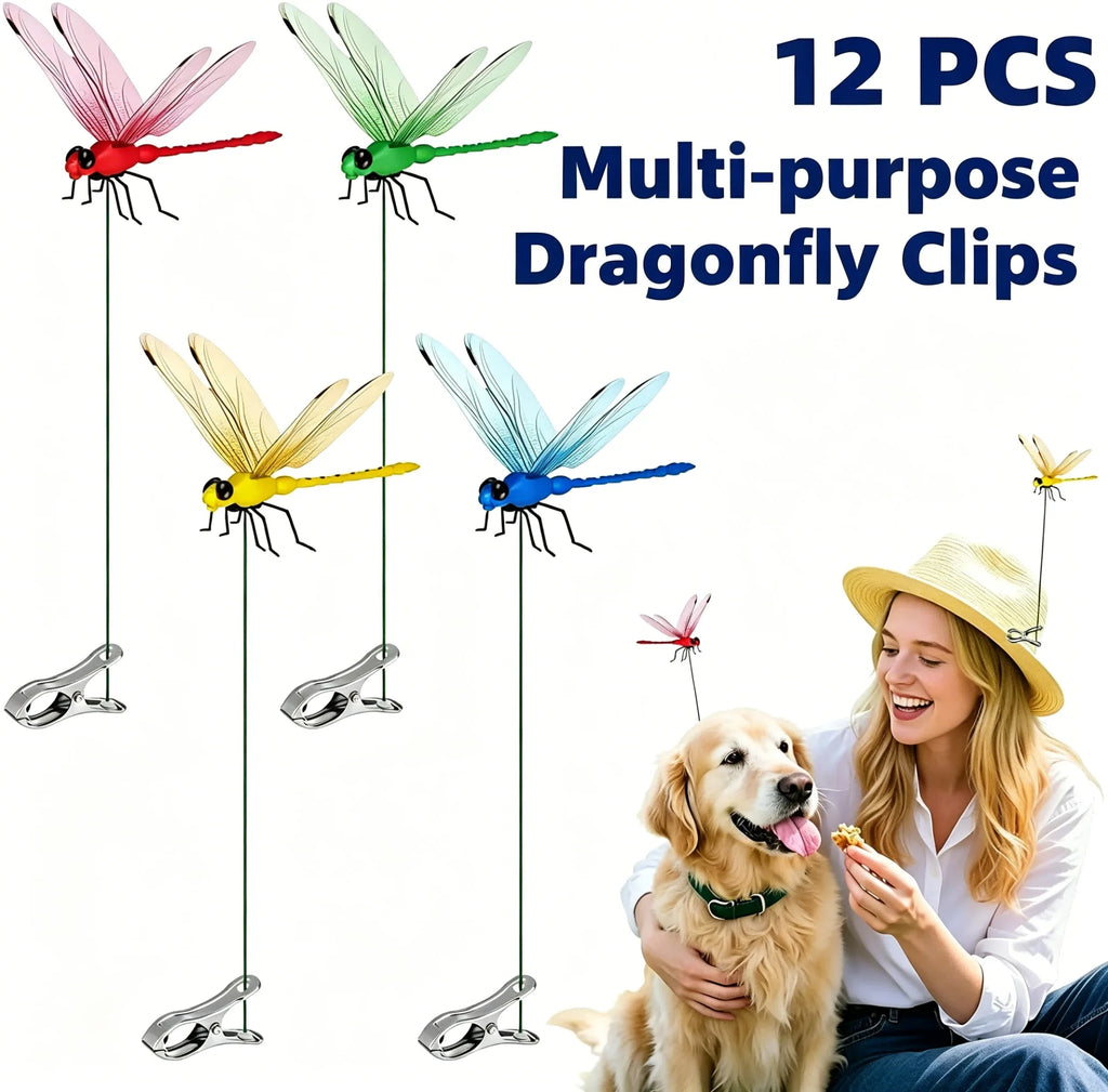 Dragonfly Clips qty 12
