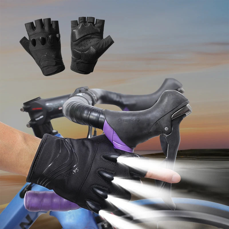Led Gloves Mountain Hiking Cycling Fishing Outdoor Night