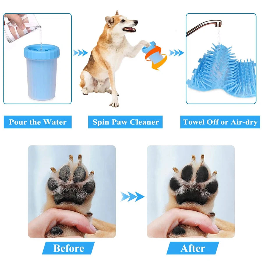 1Pc Pet Plastic Foot Wash Cup