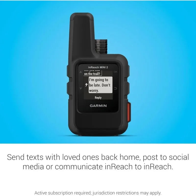 inReach Mini 2, Lightweight and Compact Satellite Communicator