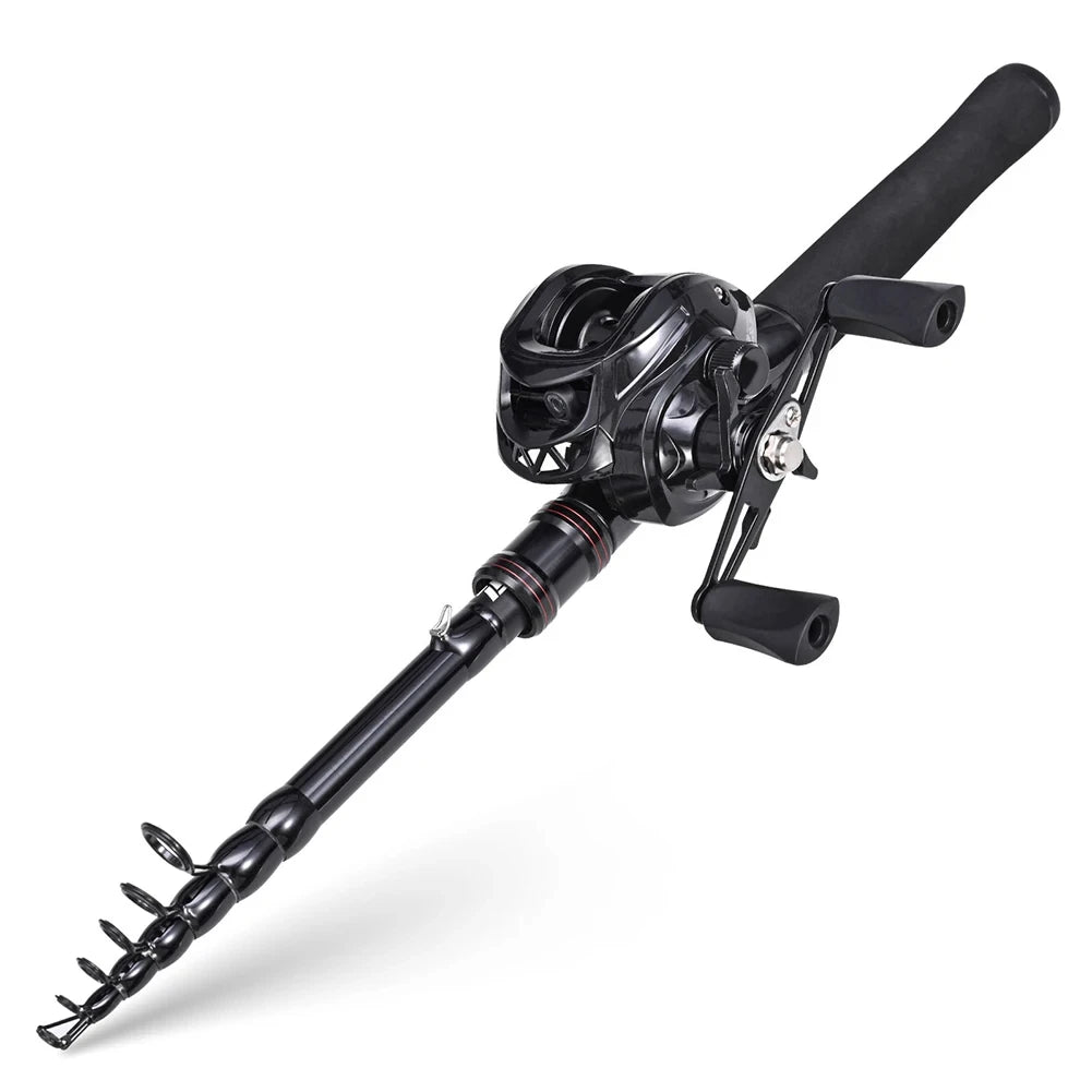 Telescopic carbon fishing rod – wildtrailadventuring