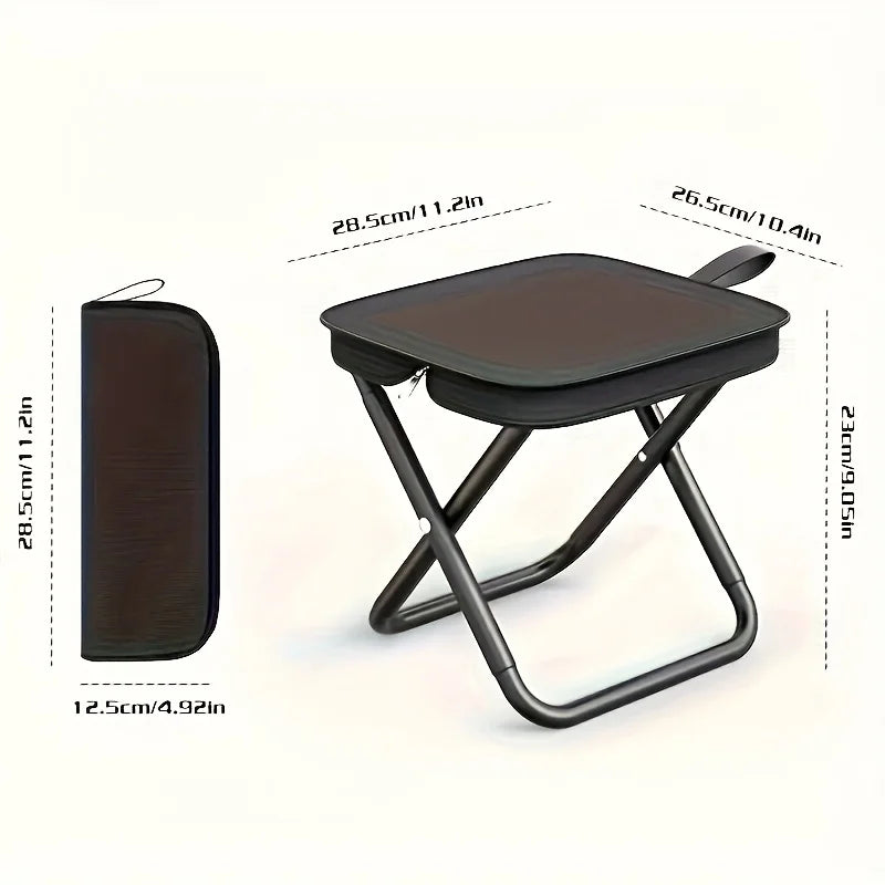 Portable folding chair