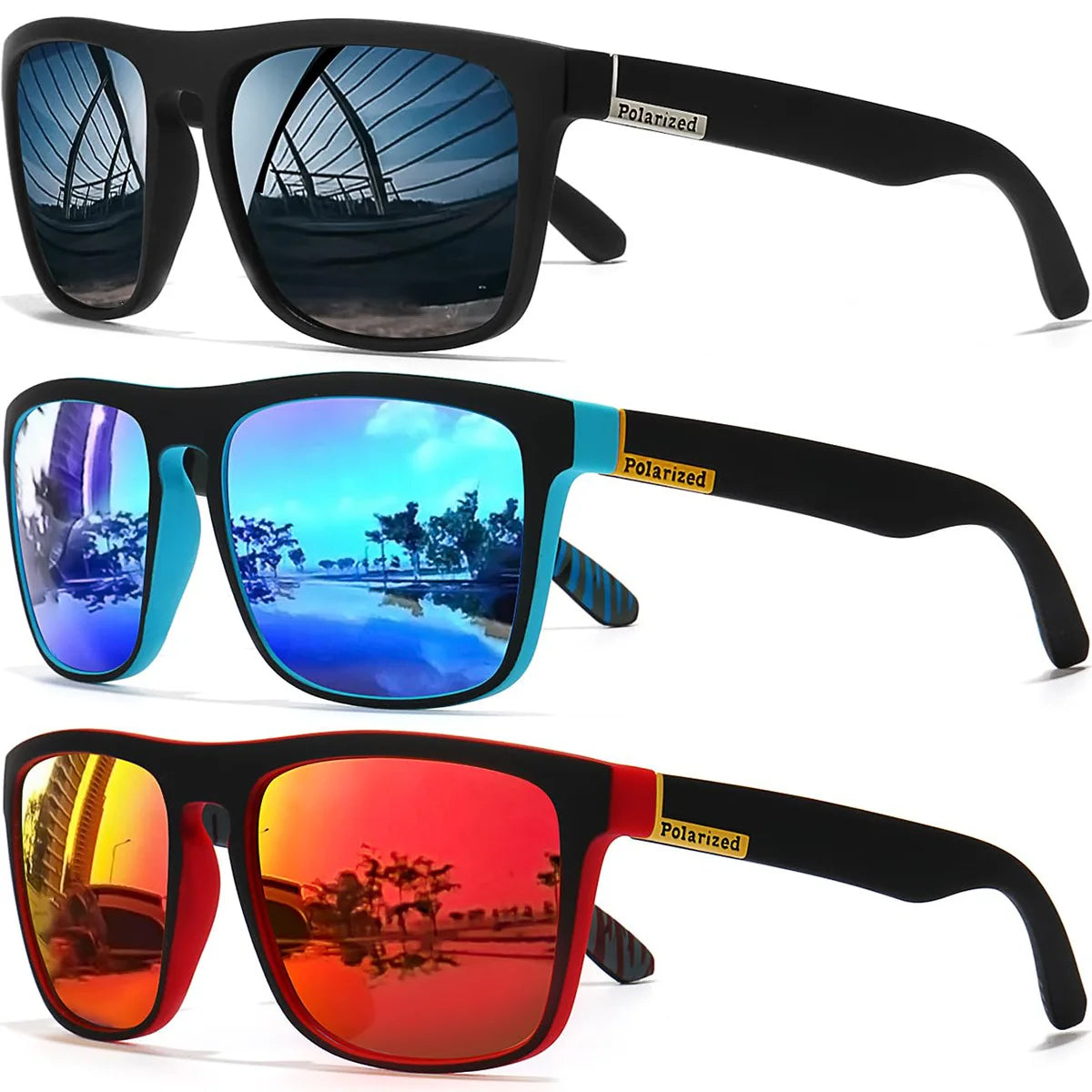 Black Polarized Sunglasses