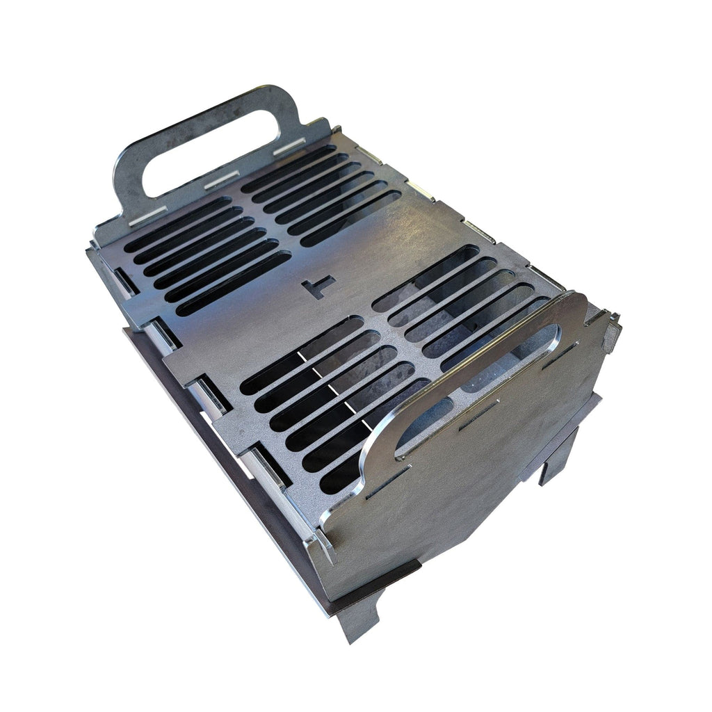 Collapsible Portable Grill, Camping Fire Pit, Folding Grill for Tailgating