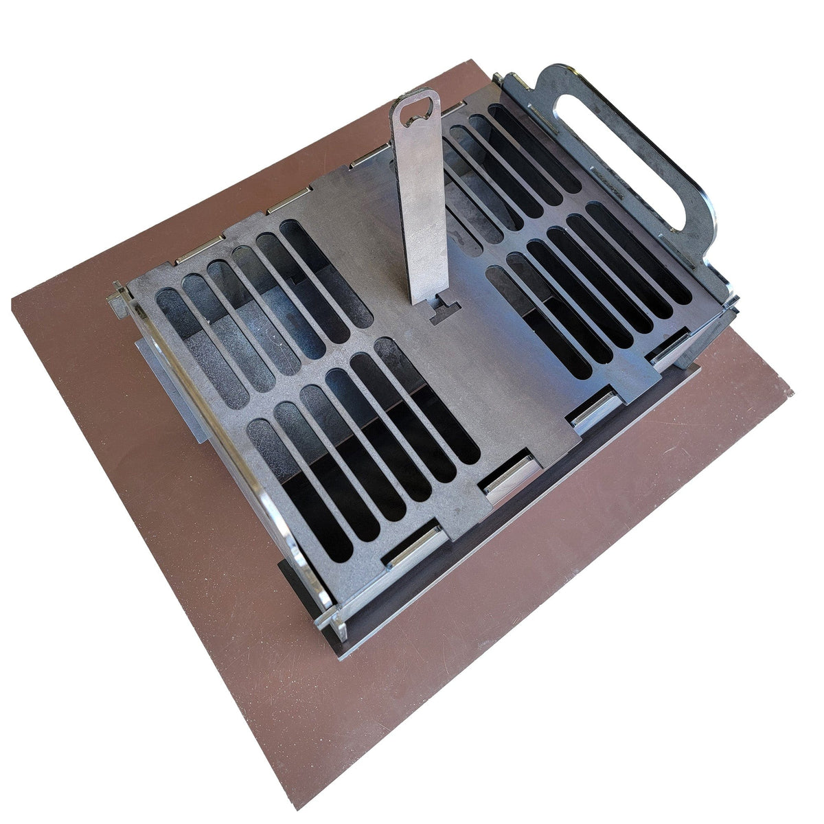 Collapsible Portable Grill, Camping Fire Pit, Folding Grill for Tailgating