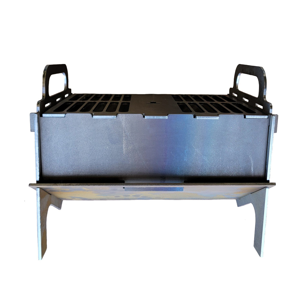 Collapsible Portable Grill, Camping Fire Pit, Folding Grill for Tailgating